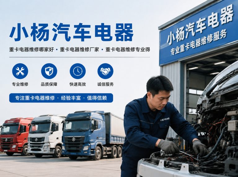 阳明区为重卡运输提供电器维修方案